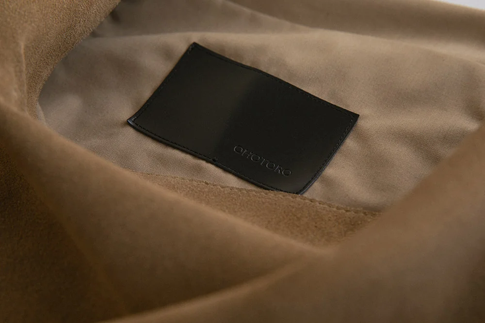 leon suede bag - ohotoro