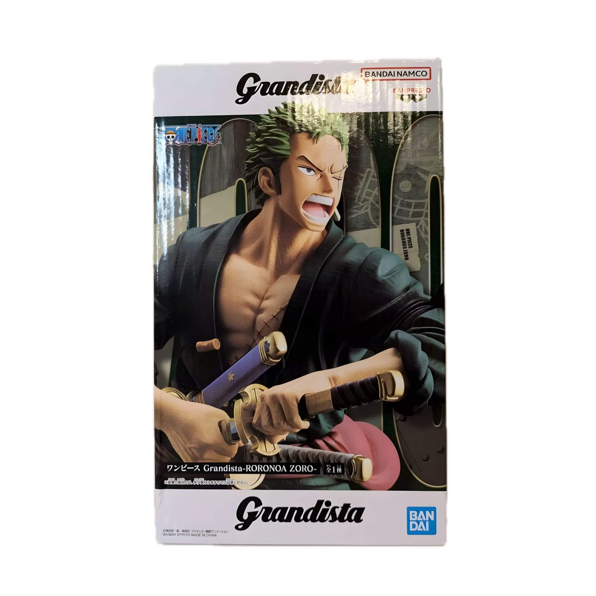 Banpresto One Piece Grandista Roronoa Zoro Figure – OhayoPop