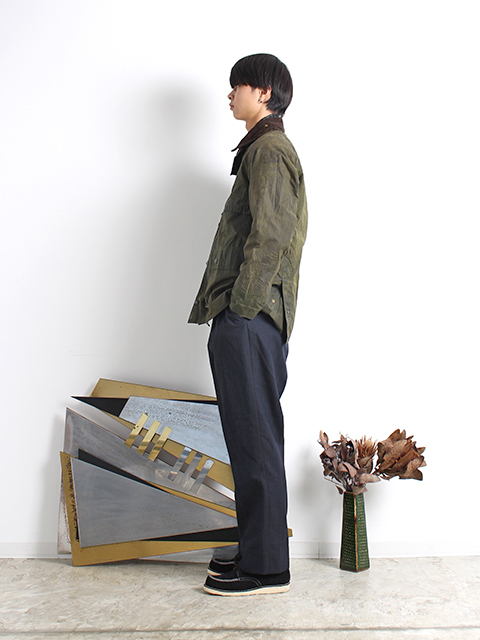 VINTAGE】86s 2warrant Barbour 4pocket BEDALE Sage C36 - 毎日を