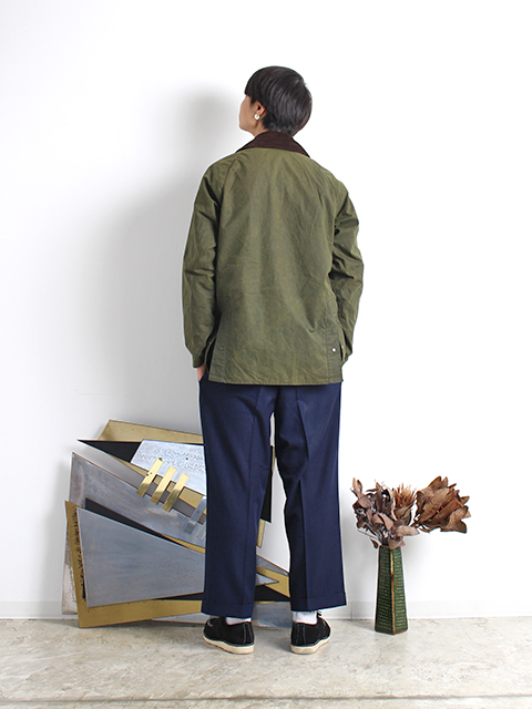 VINTAGE】87s 3warrant Barbour 4pocket BEDALE Sage C38 - 毎日を