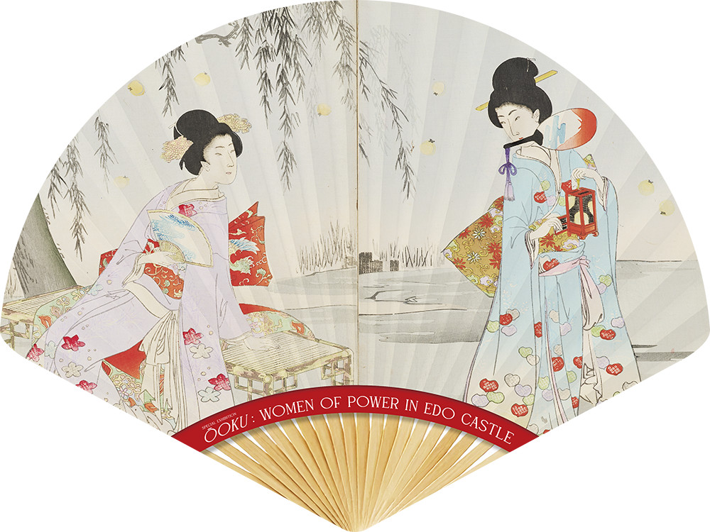 特別展江戸 100個限定 ブローチ着せかへ大奥（3種）錦絵日本画