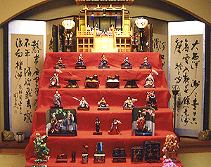 雛人形御殿の修理