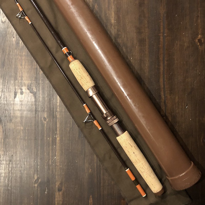 Browning Silaflex 032906 Spinnig Rod With Case Deadstock