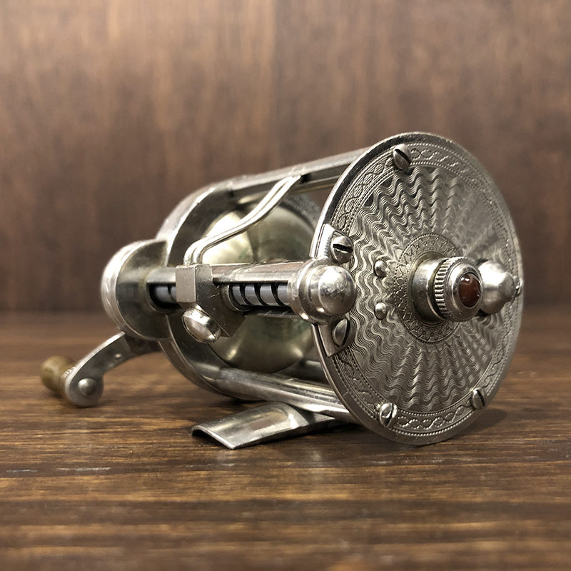Pflueger Summit German Silver 1920s Direct Bait Casting Reel