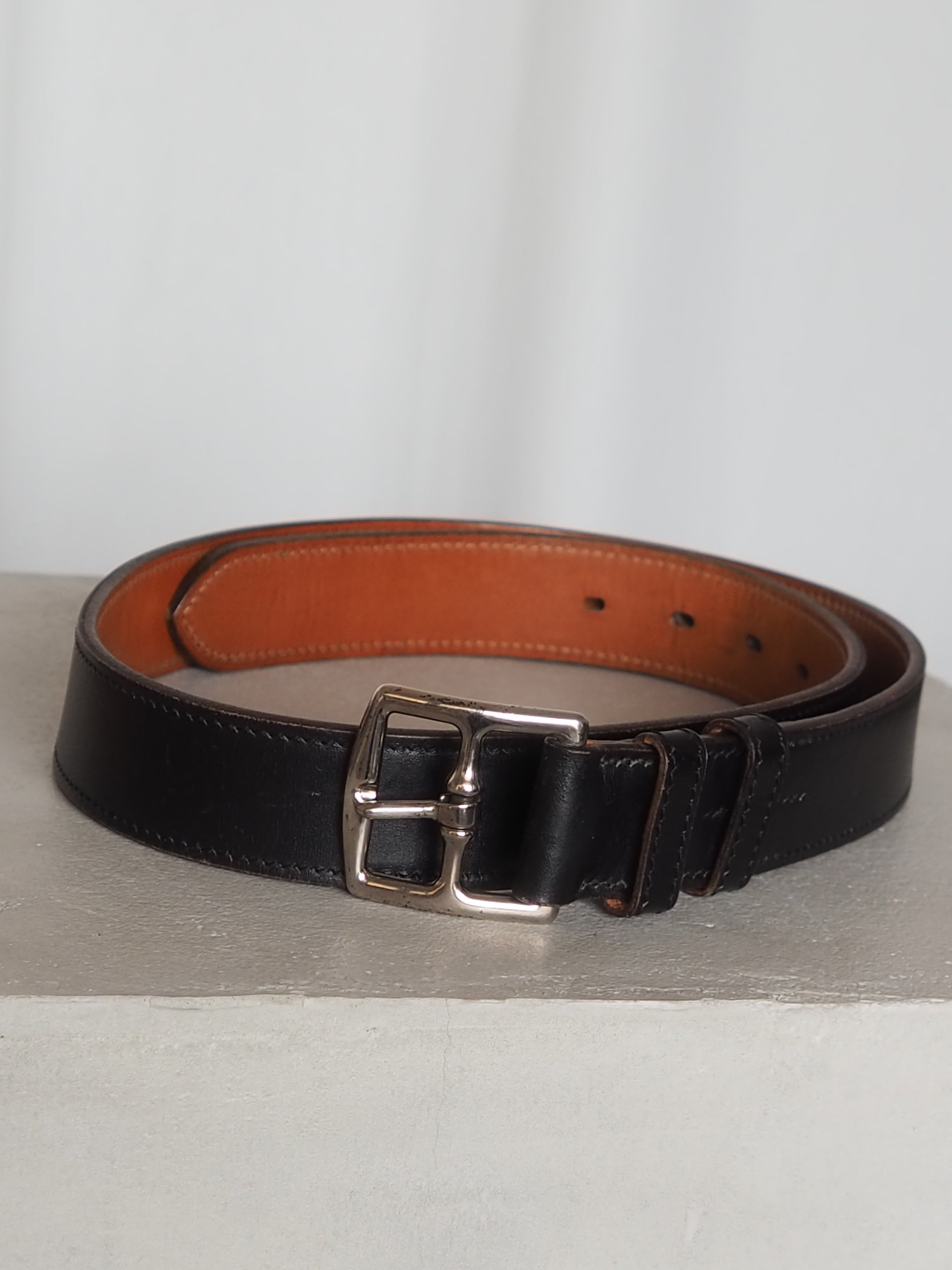 HERMES エルメス エトリヴィエール ベルト 85 メンズ マルジェラ期