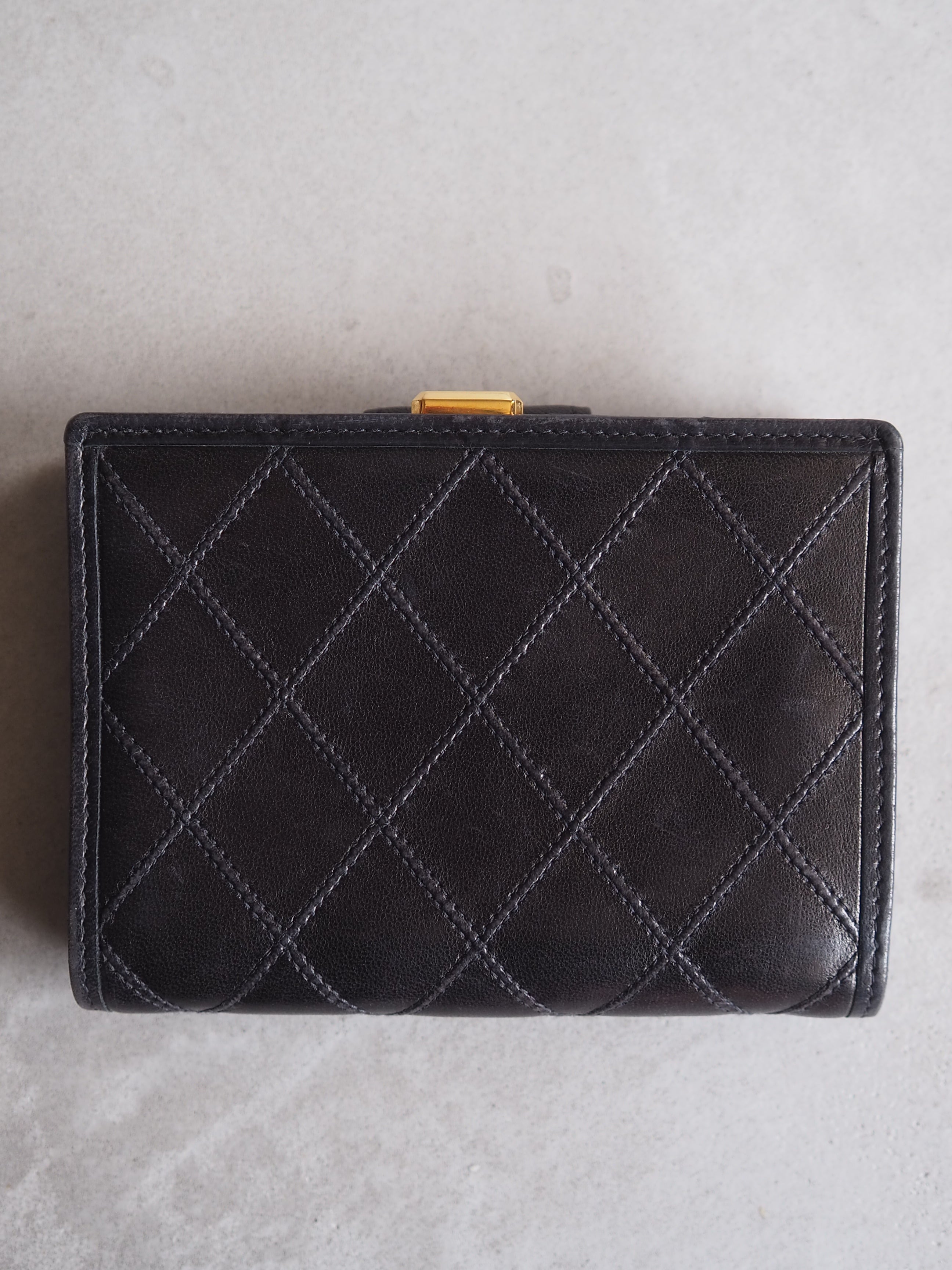 CHANEL シャネル COCO ビコローレ ミニ 財布 コンパクト ウォレット