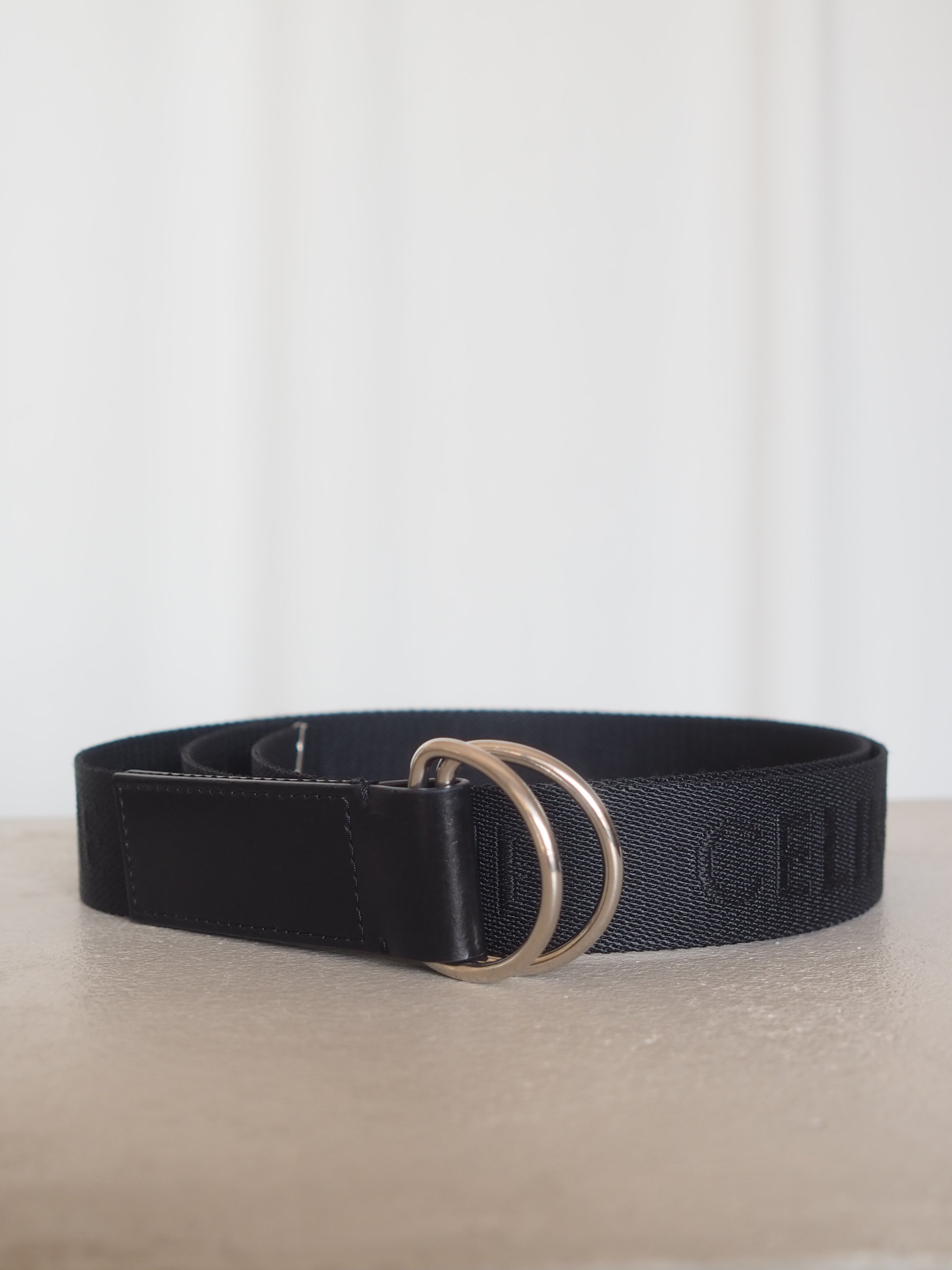 CELINE セリーヌ ロゴ ダブルリング ベルト メンズ ユニセックス