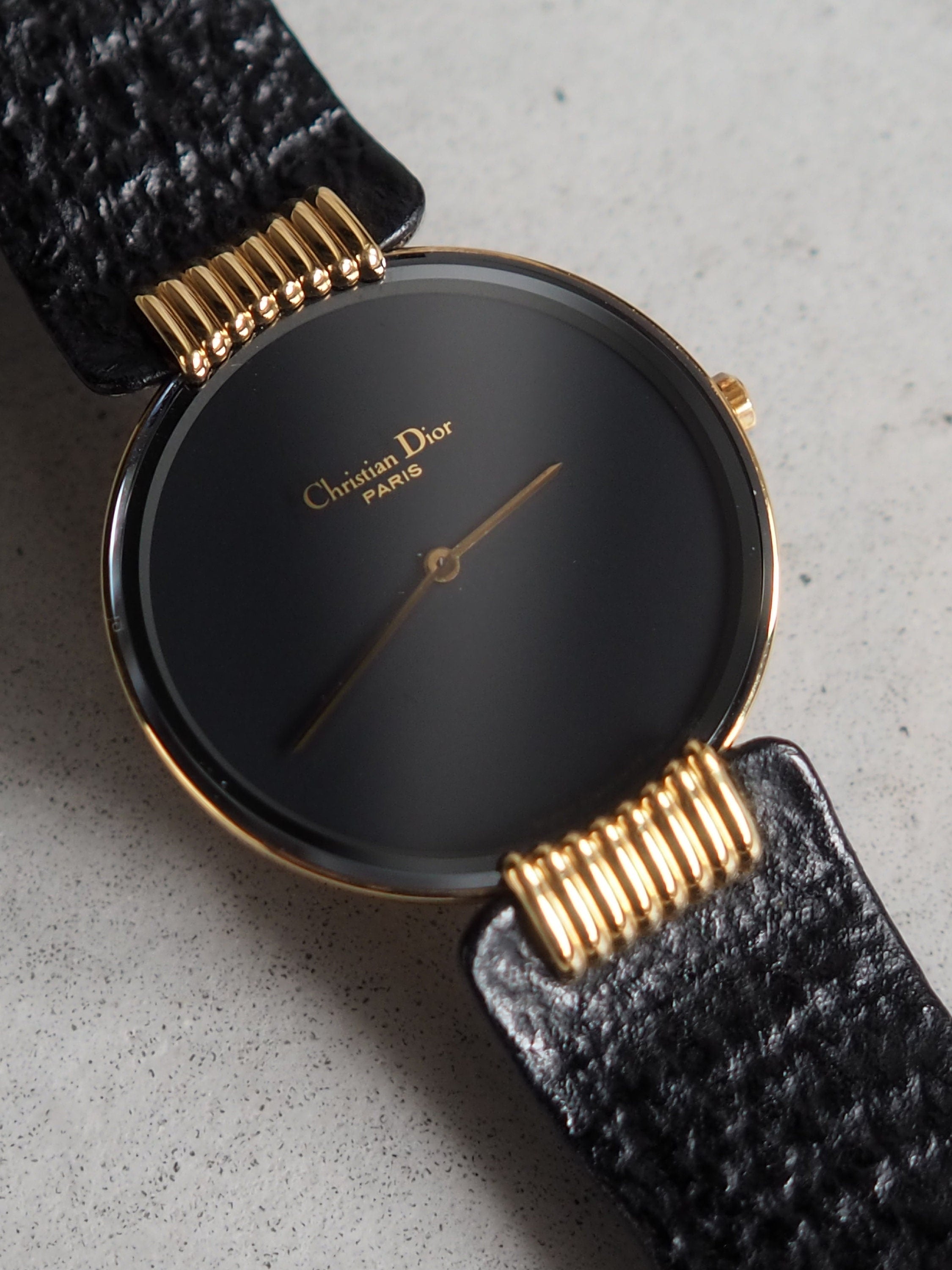 Christian Dior ディオール バギラ ブラックムーン ウォッチ 腕時計