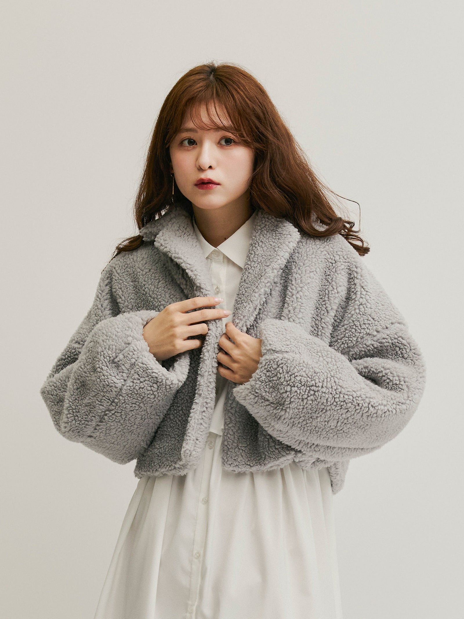 ボリュームショートボアジャケット