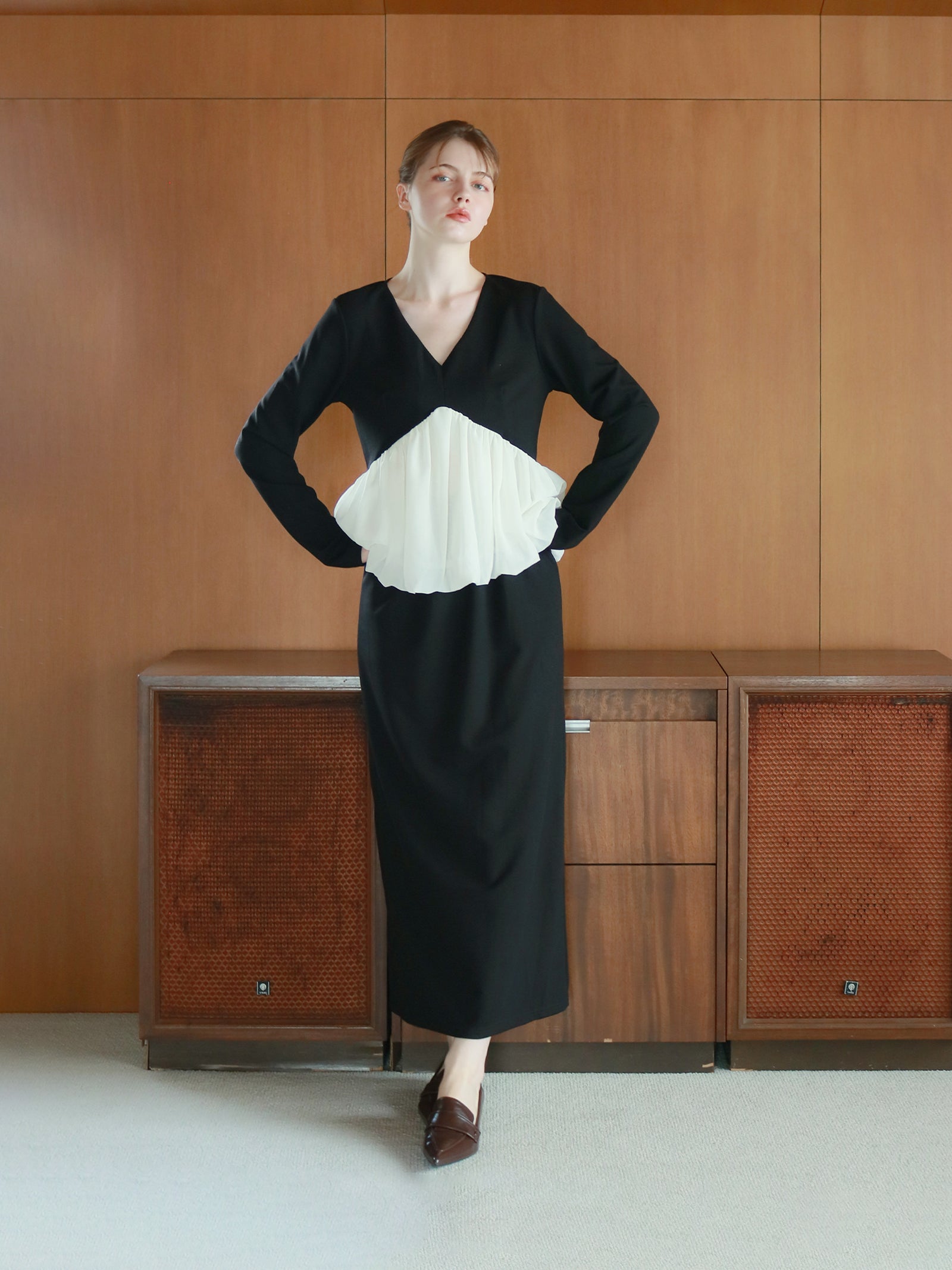 mic】シェリーペプラムセットアップ