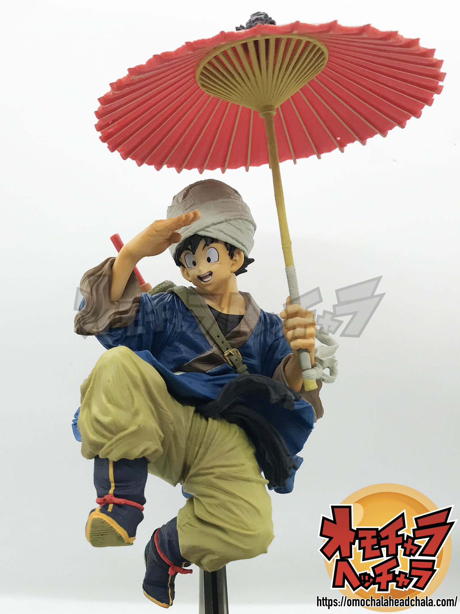 孫悟空(傘/天下一武道会到着時)レビュー】BANPRESTO WORLD FIGURE