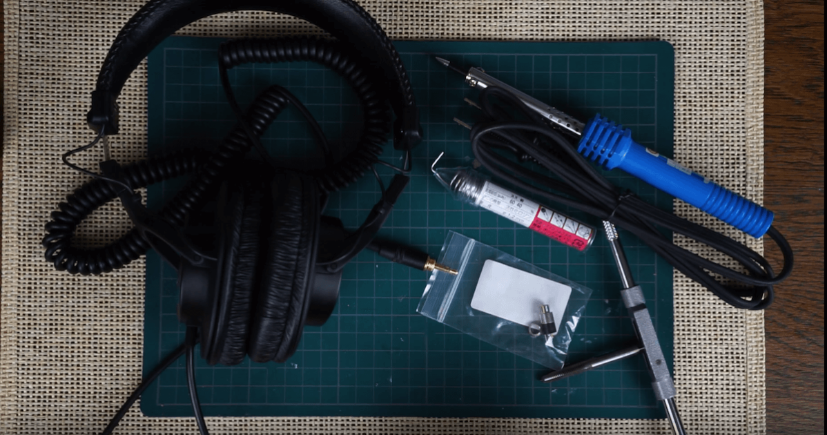 ヘッドホン] SONY MDR-7506のケーブルを着脱式に改造！ | オモカゲEXPO