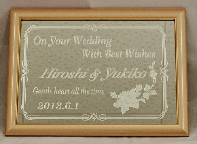 Wedding Welcomeボード】結婚式のウェルカムボードに♪A3サイズの
