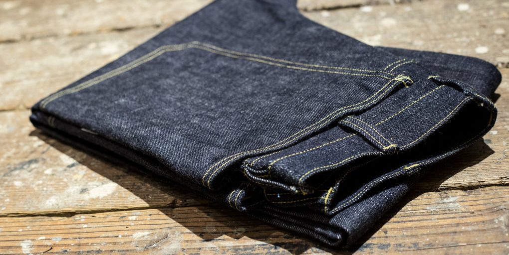 ルーズシルエットのデニムワークパンツ SASSAFRAS / フォールリーフR