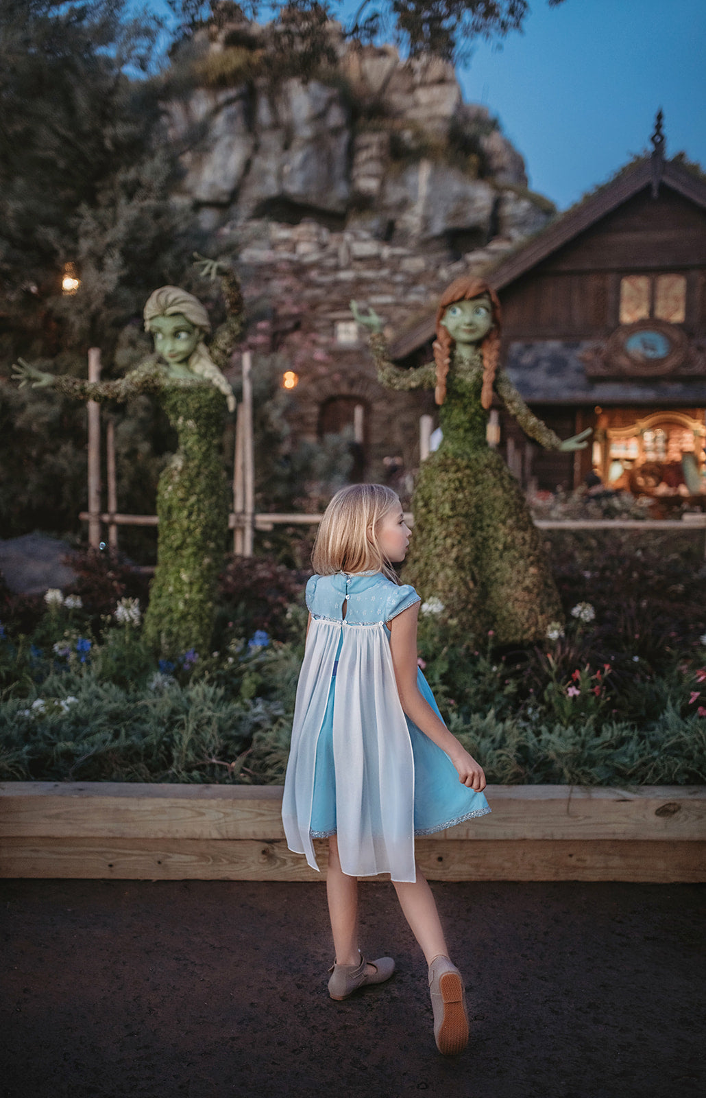 Ice Queen Dress and Cape Set Style B – Only Little Once