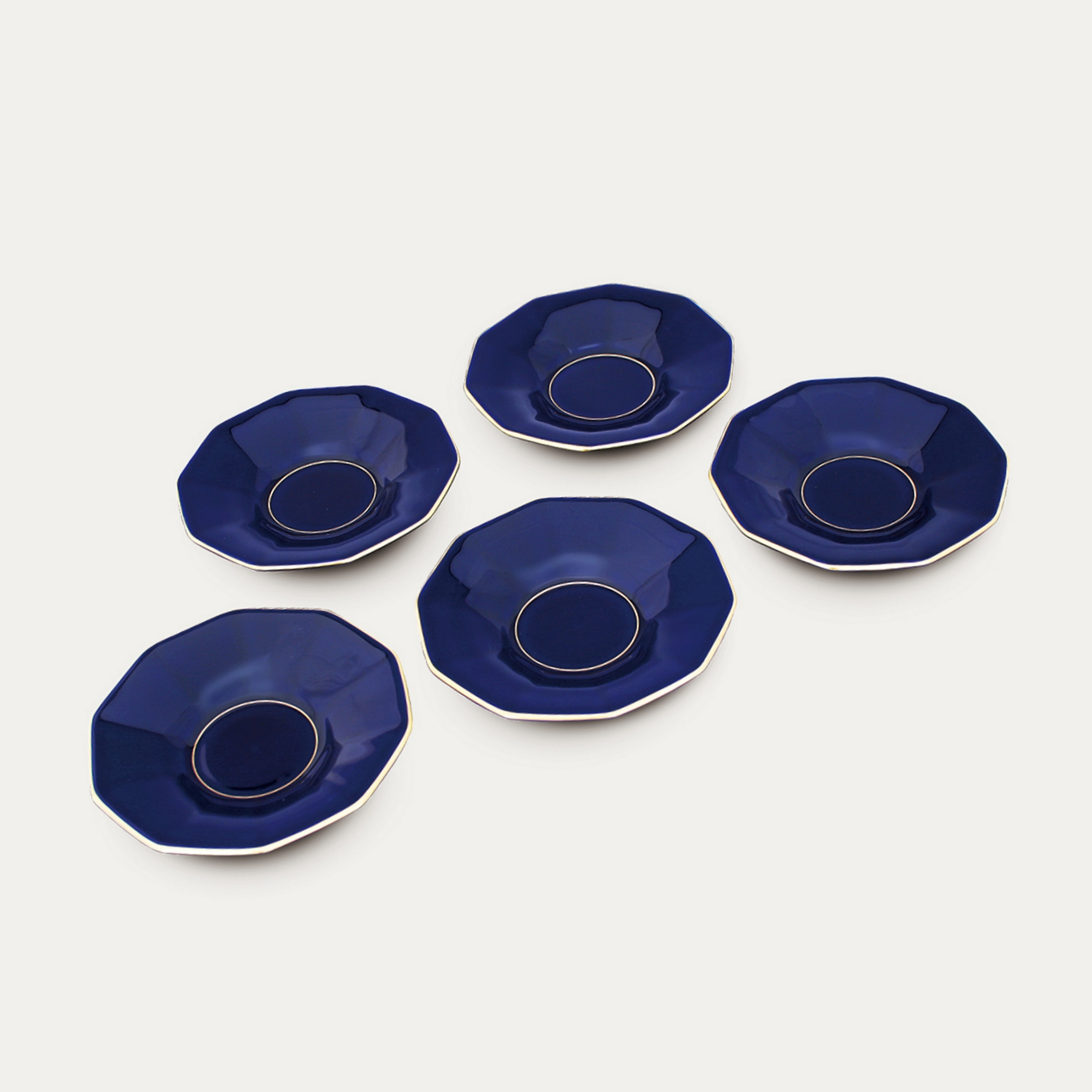 紫檀木茶托 唐木 5枚セット 唐木茶托 5個セット 美術品 唐木 紫檀 ・