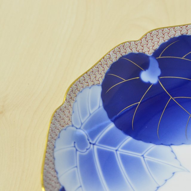 愁海棠）中皿5枚セット（18cm）|有田焼の老舗-香蘭社オンラインショップ