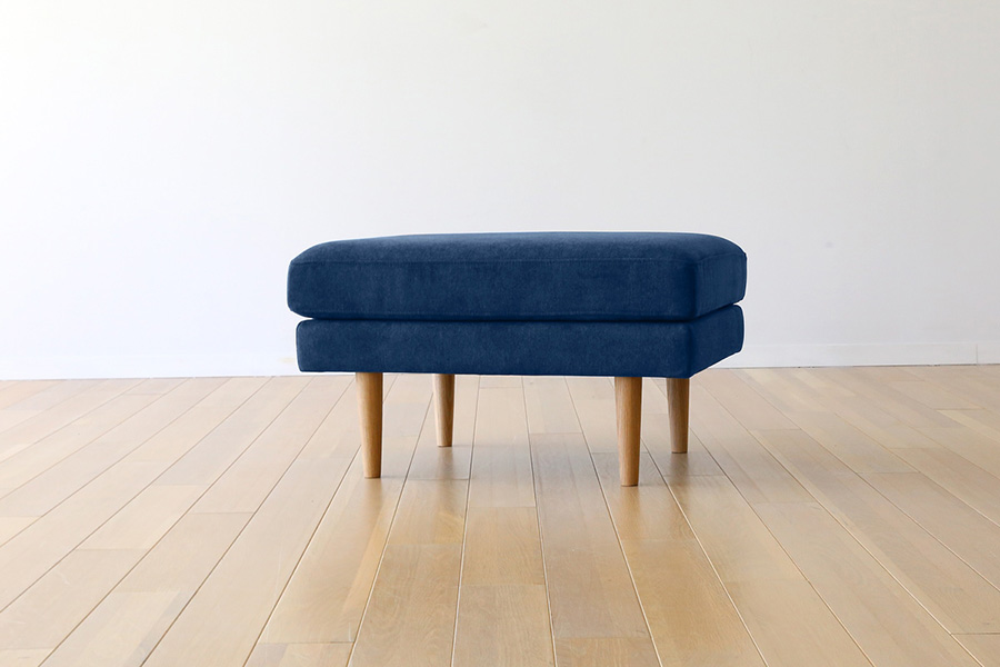 美品】MARUICHI ネイビー オットマン ソファ スツール 美品】MARUICHI
