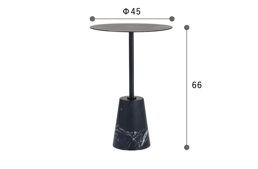 モーダ・エン・カーサ プラタ サイドテーブル / PLATA table