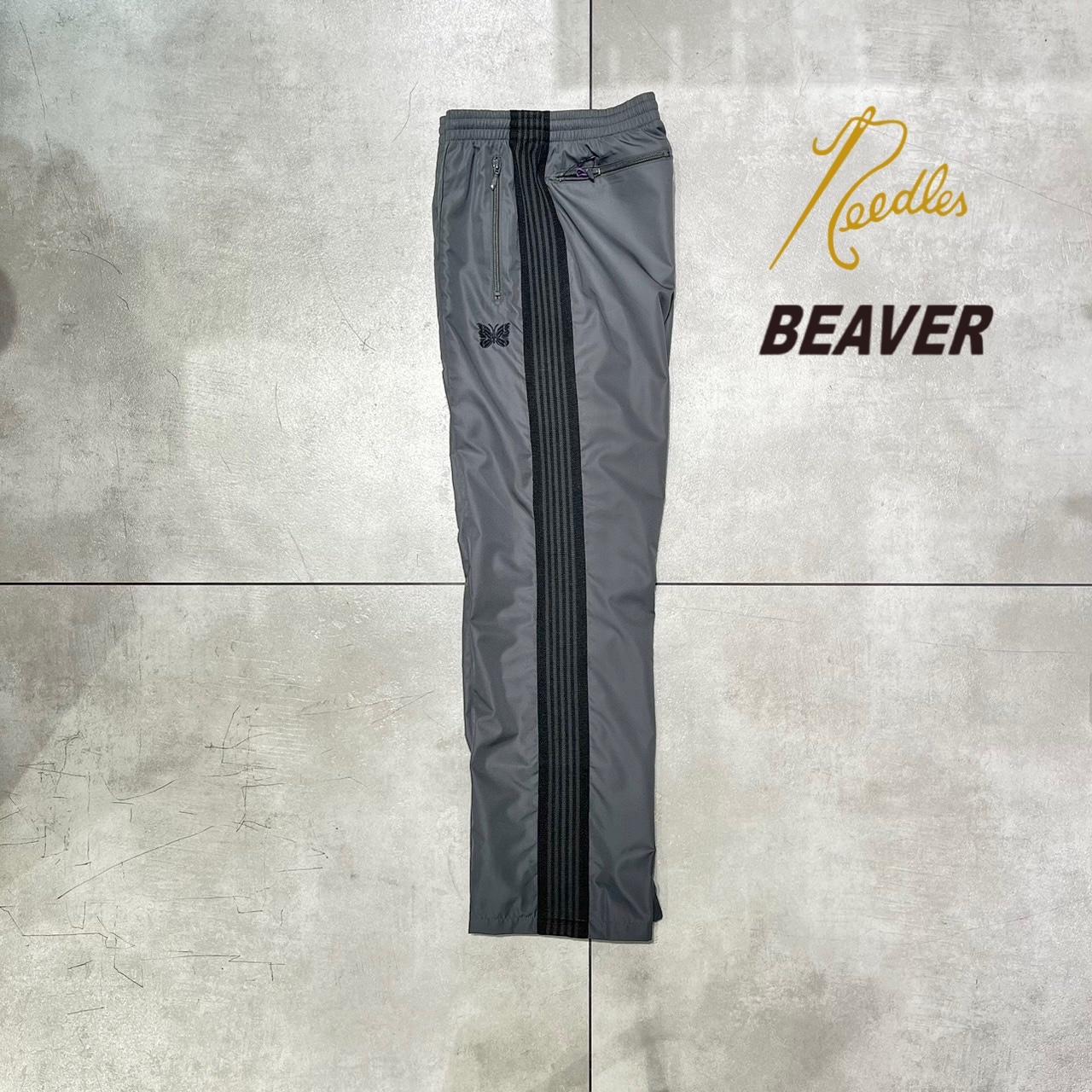Needles/ニードルズ/BEAVER×Needles 別注Nylon Track Pants 25ss(XS