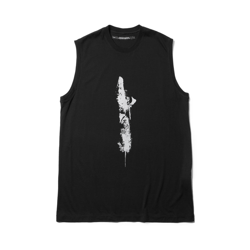 Julius/ユリウス/857CPM3 Black / プリントタンクトップ(2 Black