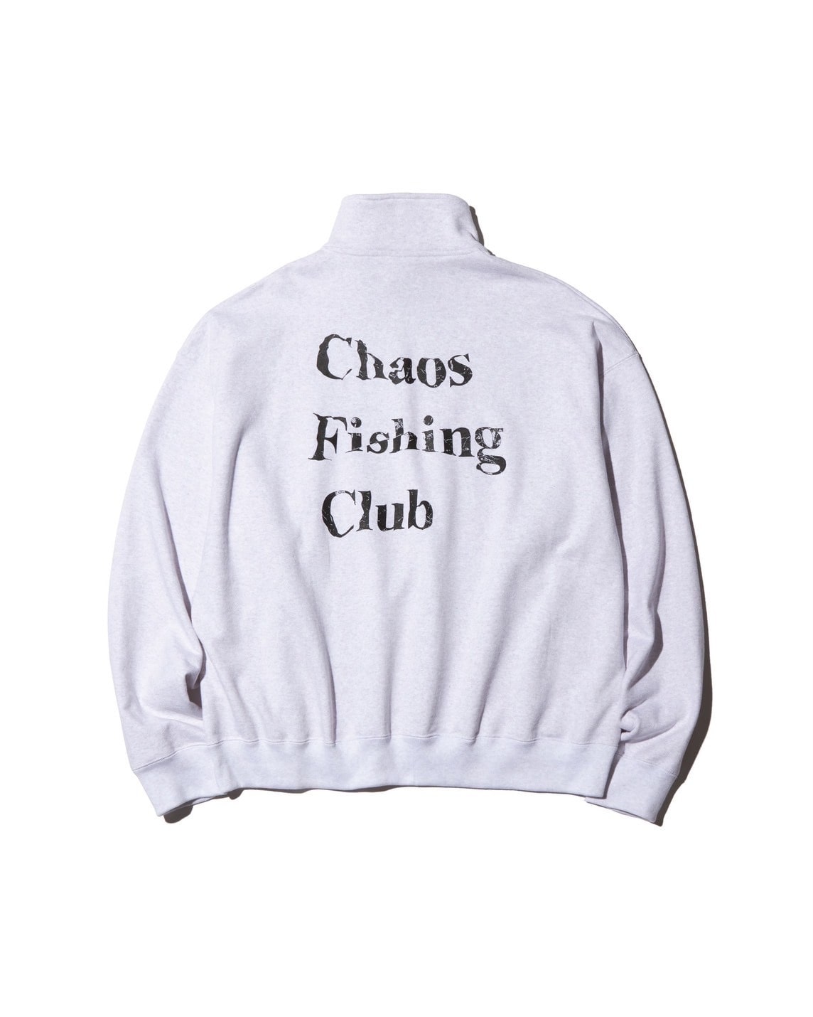 CHAOS FISHING CLUB/カオスフィッシングクラブ/LOGO HALF ZIP SWEAT