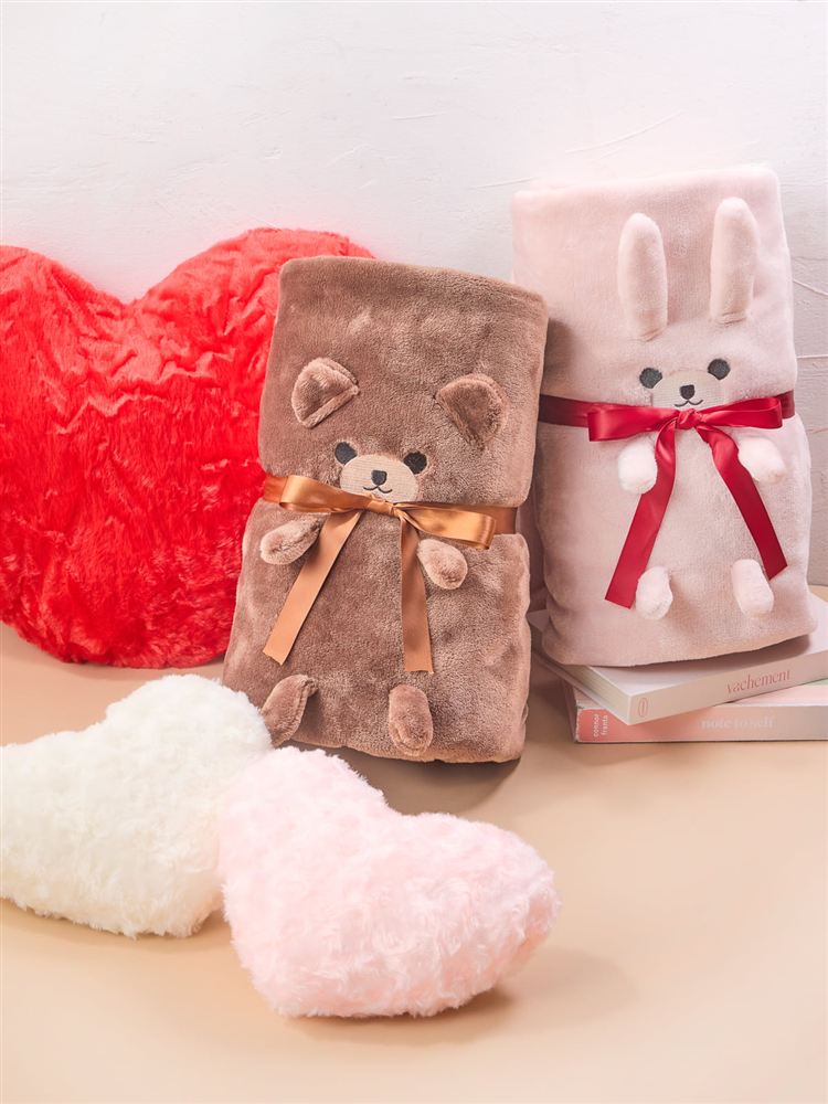 立体アニマルマイクロファイバーブランケット: ライフスタイル
