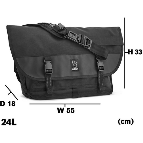CHROME ( クローム ) メッセンジャーバッグ CTZ ブラック | 自転車