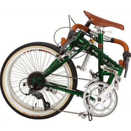 KHS ( ケーエイチエス ) 折りたたみ自転車 F-20G UKグリーン S ( 身長