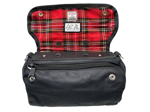 CARRADICE ( キャラダイス ) サドルバッグ ZIP ROLL HARRIS TWEED