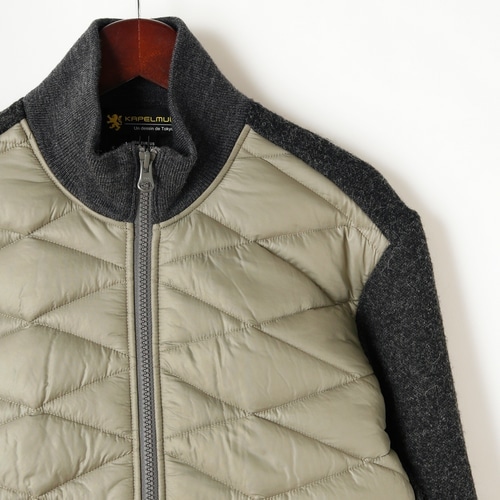 KAPELMUUR ( カペルミュール ) PONTE 中わたコンビジャケット ベージュ