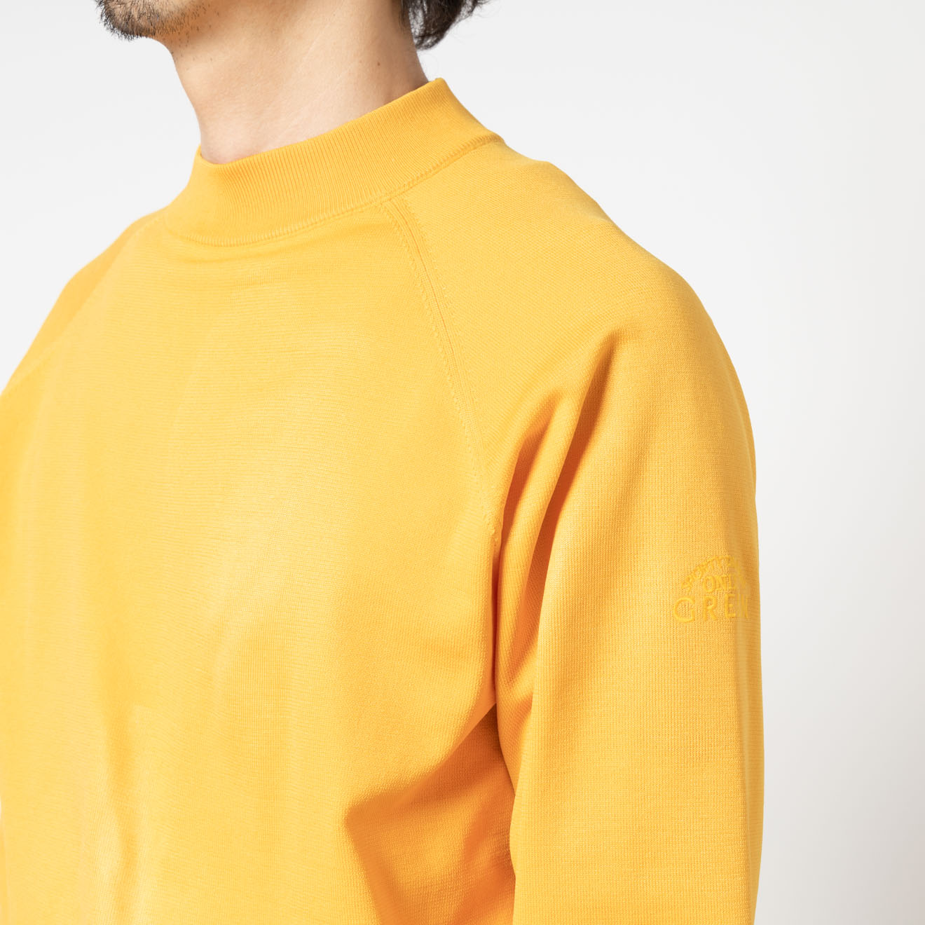 オンリーグリーン / モックネックニット イエロー | ONLY ONLINE STORE