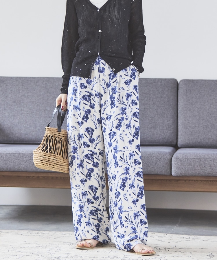 Water flowerタックパンツ(38 BLUE): パンツ｜PMbox P&M OFFICIAL