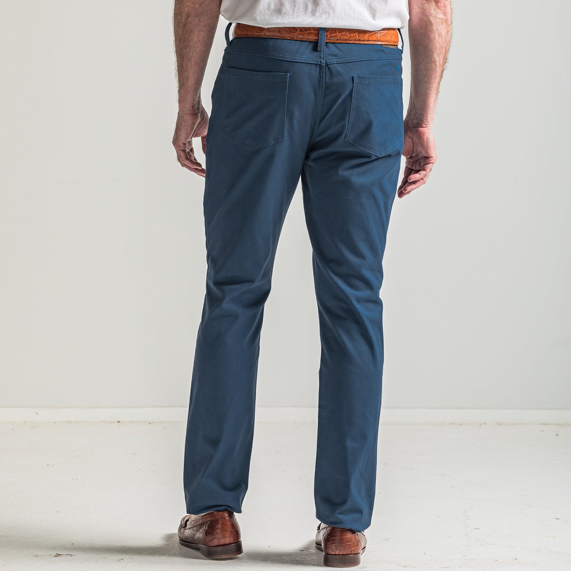 Flex Five Pocket Stretch Pant - Dark Denim – Onward Reserve