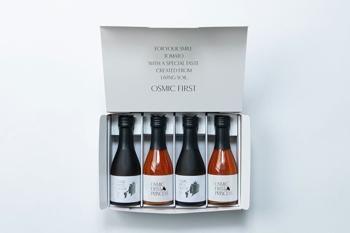 フルーツトマトジュース180ml 4本セット（QUEEN・PRINCESS） | OSMIC