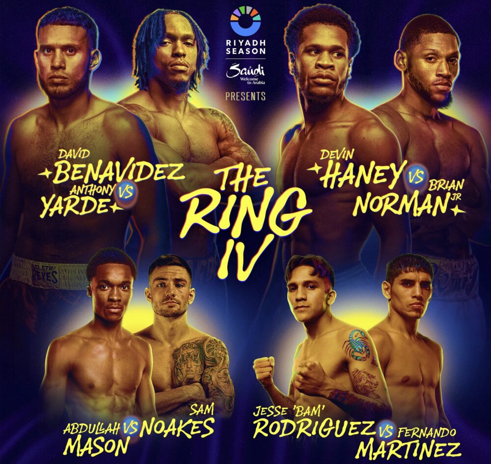 今週のボクシング注目カード（11/17-11/23）Ring IV『Night of