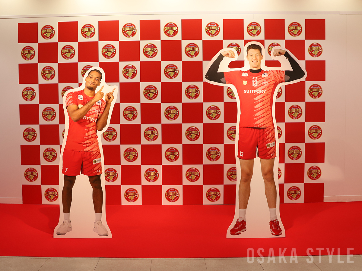 サントリーサンバーズ大阪展」のフォトスポット – OSAKA STYLE