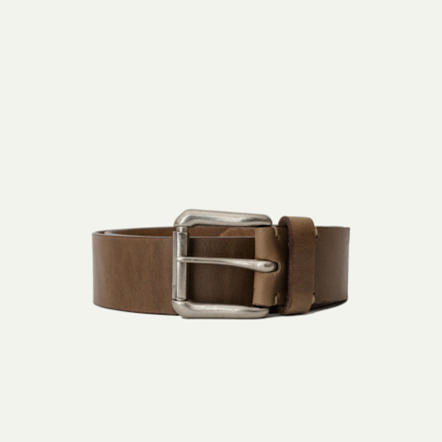 Roller Buckle Belt - Brown Chromexcel - Made in USA | Oak Street
