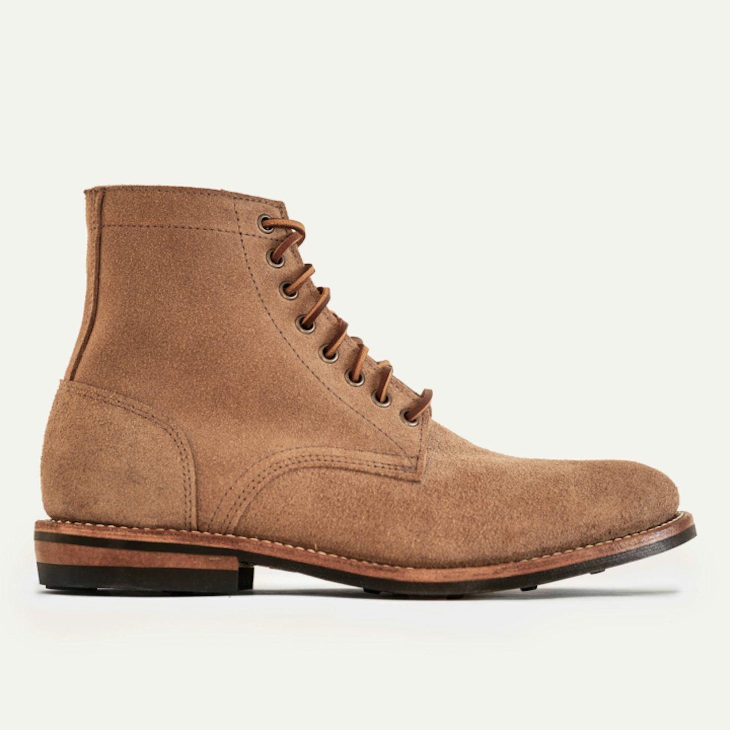 Field Boot - Natural Chromexcel Roughout, Vibram 700 Cork Sole