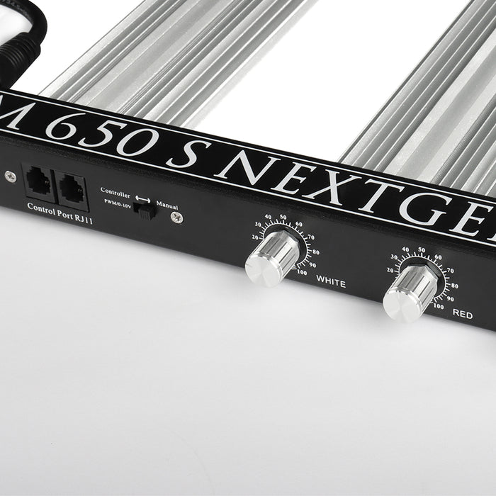 Slim 650S NextGen V2 - 3 Way Dimmable LED Grow Light - 650w (3500k