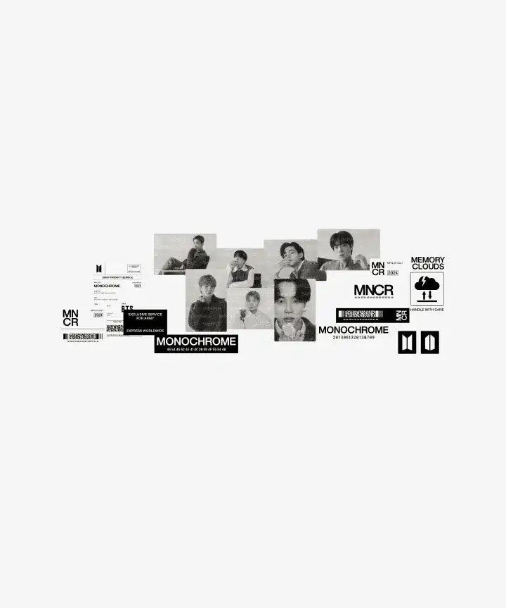 Buy BTS x MONOCHROME Merch Collab | Oppa Store