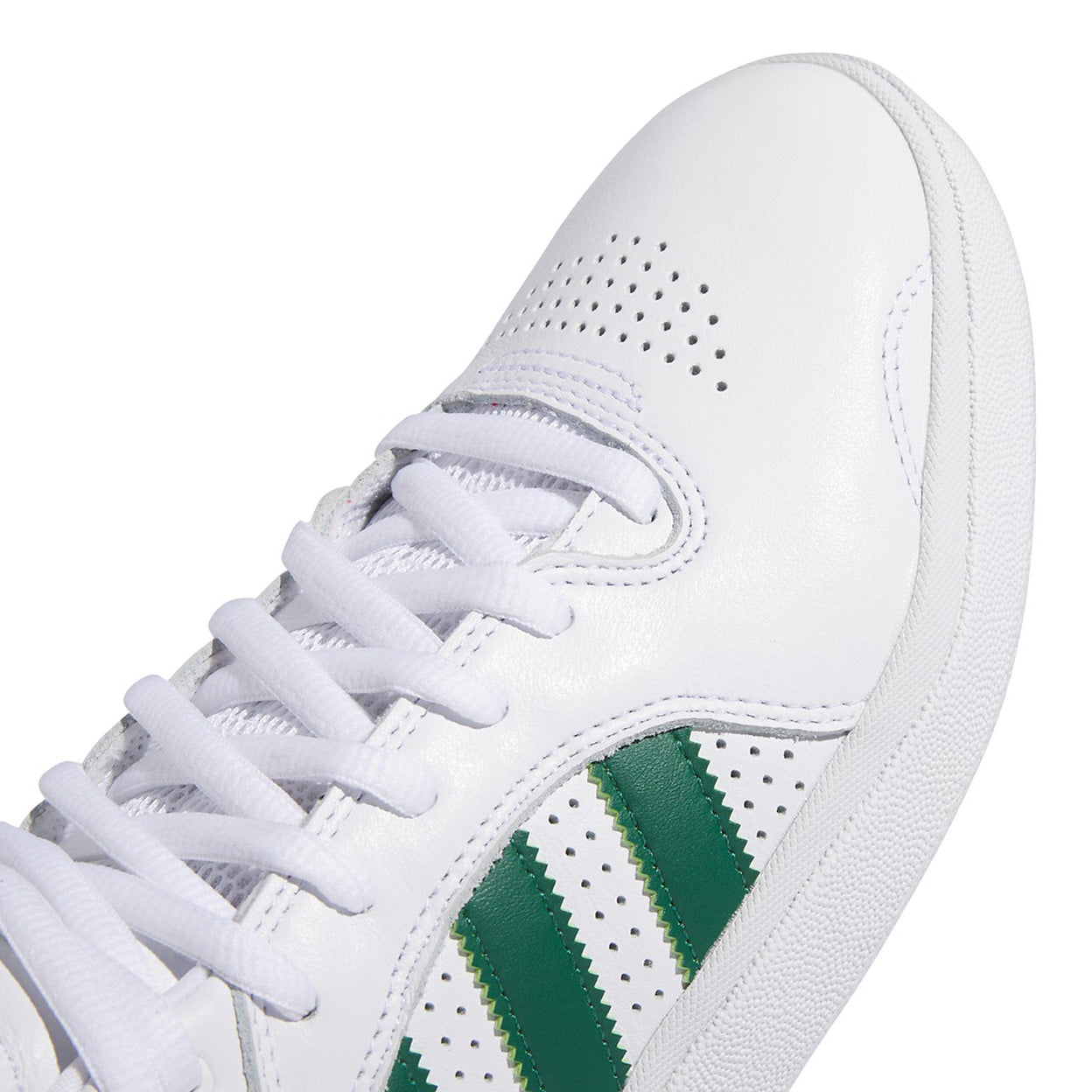 adidas Tyshawn White/Dark Green - Orchard Skateshop