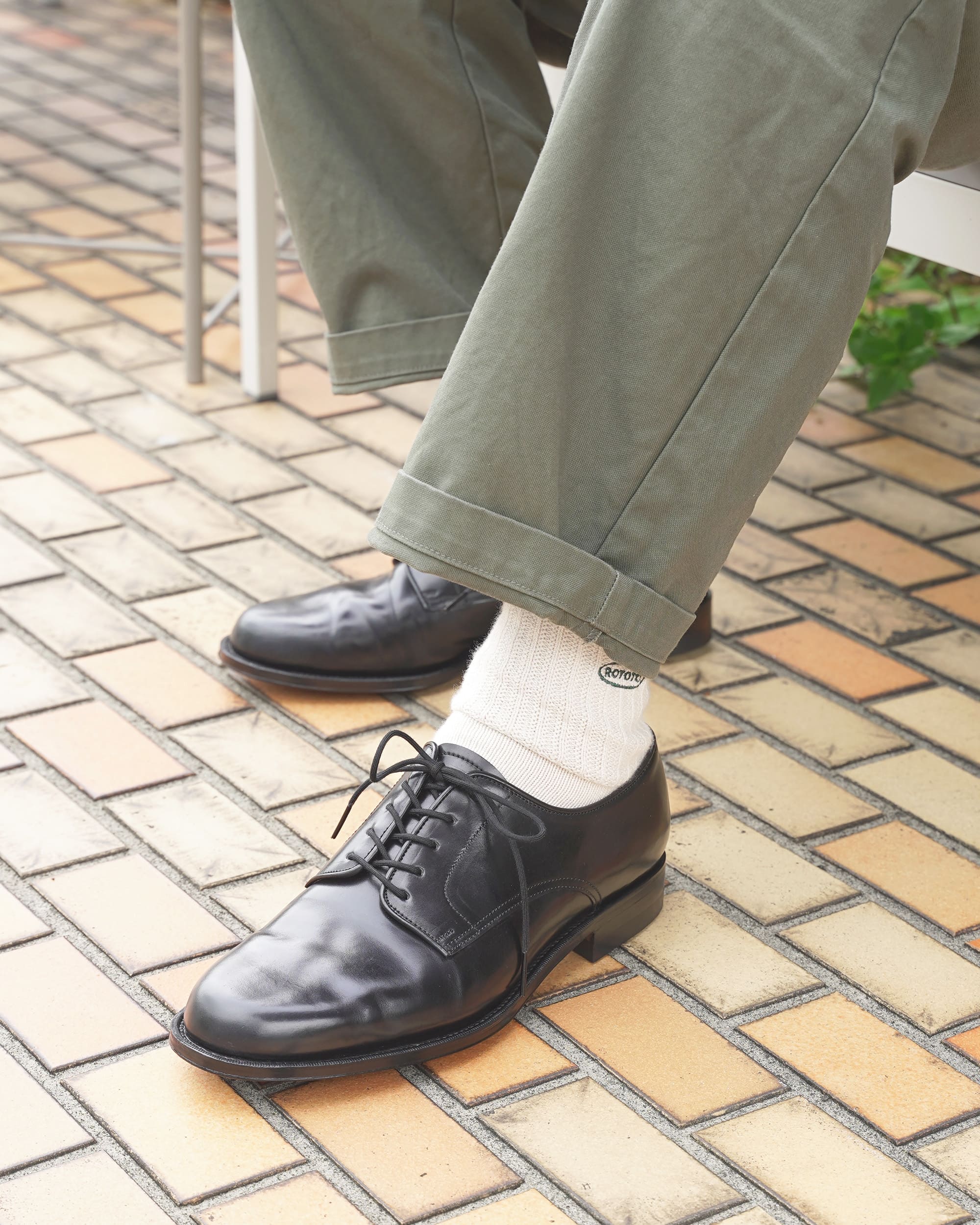 ORIENTAL オリエンタル 012 plain toe Cordovan black (FG-3032