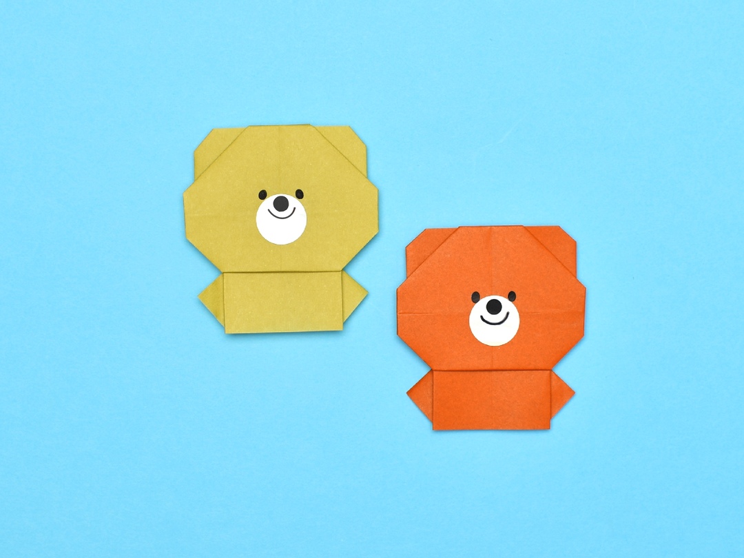 折り紙「くま・しろくま」の折り方まとめ5選 - Page 3 of 4