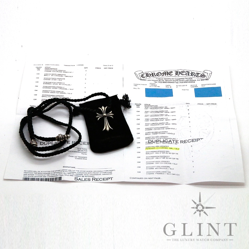 クロムハーツCH CROSSSML SLV ｜ GLINT ｜ 高級時計専門店グリント