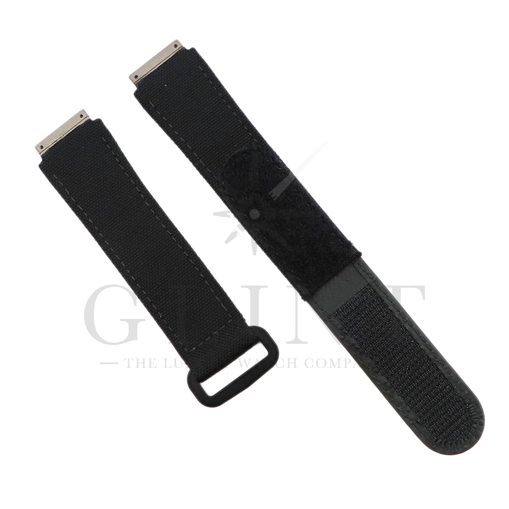 リシャールミルRM35-02用 Lサイズブラックベルクロベルト ｜ GLINT