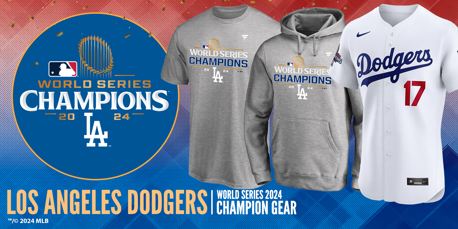 ロサンゼルス・ドジャース」WSシリーズ優勝記念Tシャツ発売 大谷翔平