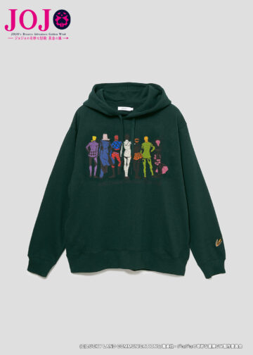 ジョジョの奇妙な冒険」ブチャラティ“ジッパー”付きシャツが登場ッ