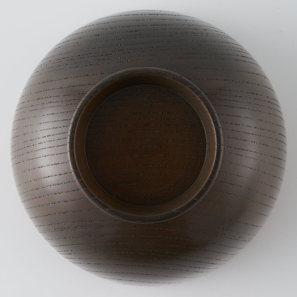 白鷺木工 サブロク椀 仙才 欅 漆グレー ¥4,180 大人の焼き物