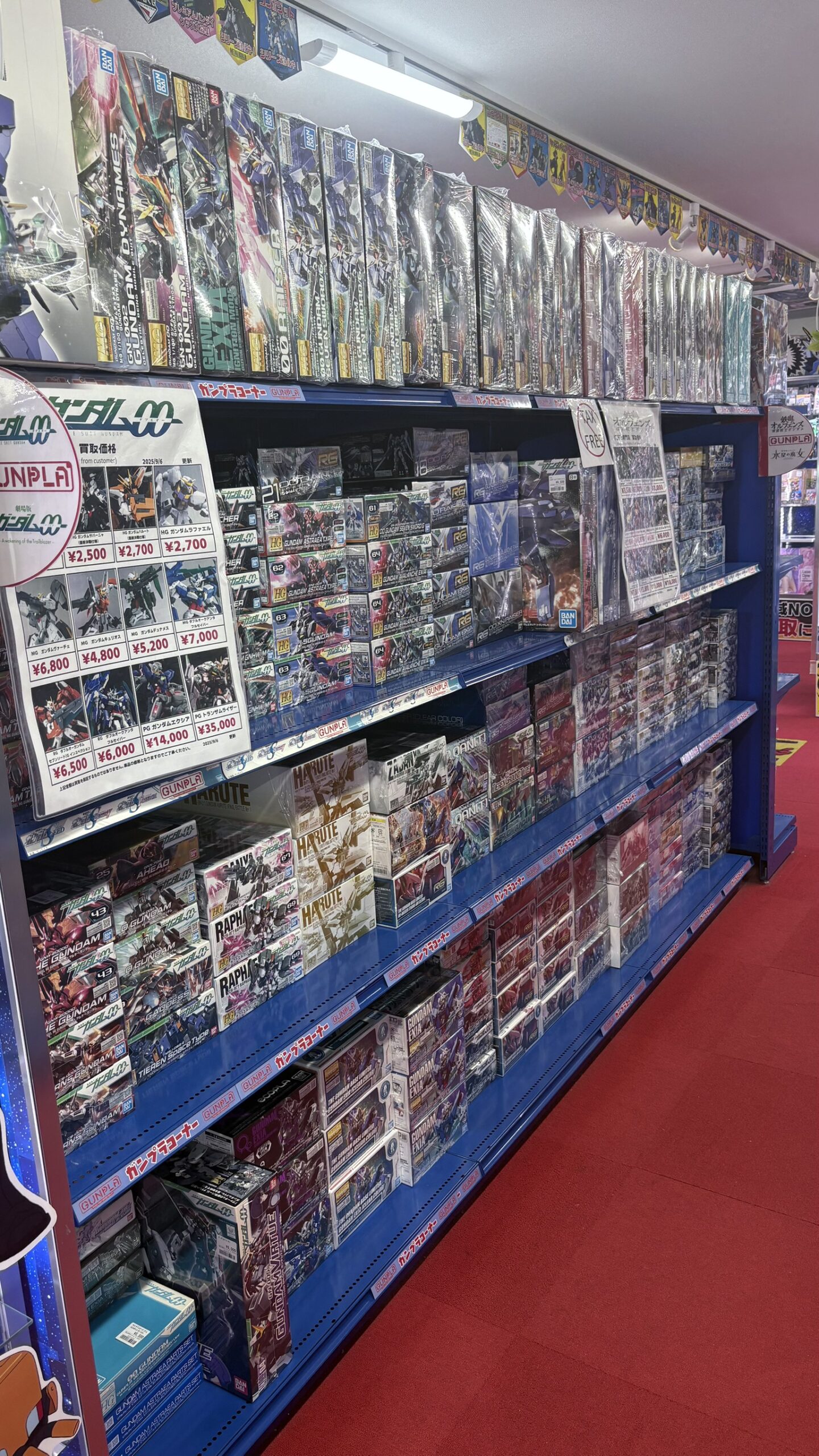 店内コーナー紹介】第6回【ガンダム00・鉄血のオルフェンズ・Gの